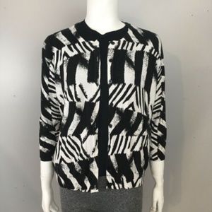 Macy’s Joseph A. Abstract Cardigan